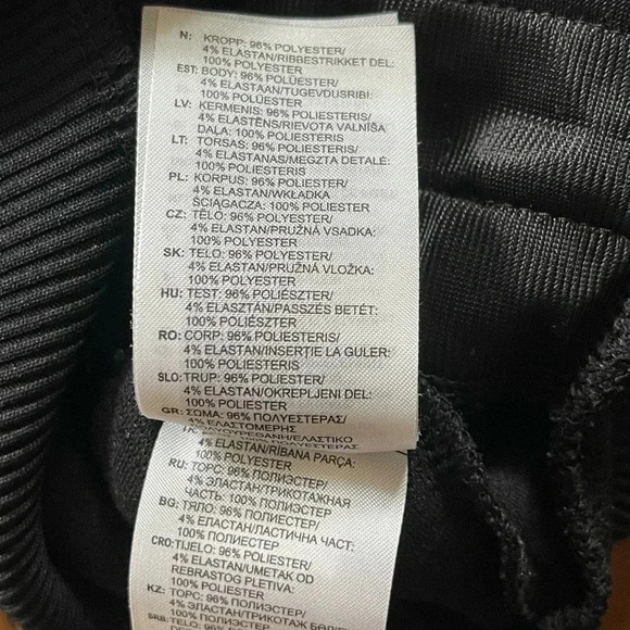 Adidas embossed 3 stripes zip up sweater - Picture 9 of 10